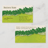 feestelijke lei2 visitekaartje (Voorkant / Achterkant)