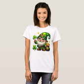 Feestelijke Leprechaun Charm T-shirt (Voorkant volledig)