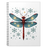 Feestelijke libel gloed notitieboek (Voorkant)