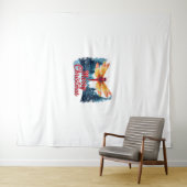 Feestelijke libellen wandkleed (In Situ (horizontaal))