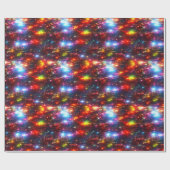 Feestelijke Lichten Cadeaupapier (Vlak)