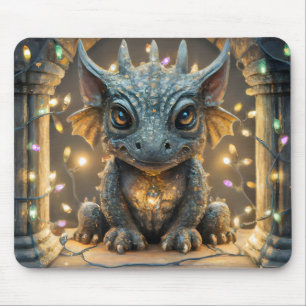 Feestelijke Lichten Chibi Gargoyle Dragon Muismat