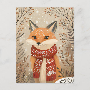 Feestelijke lieve Kabouter Kerst Groet Briefkaart