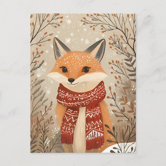 Feestelijke lieve Kabouter Kerst Groet Briefkaart (Voorkant)