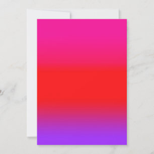 Feestelijke Magenta Rode Paarse Ombre Kaart