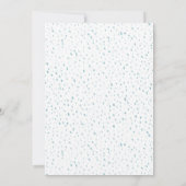 feestelijke mailbox Moving Announcement Kaart (Achterkant)