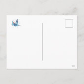 Feestelijke Manta Ray Zeeen en Groeten Feestdagenkaart (Achterkant)