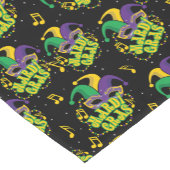 Feestelijke Mardi Gras Korte Tafelloper (Hoek)