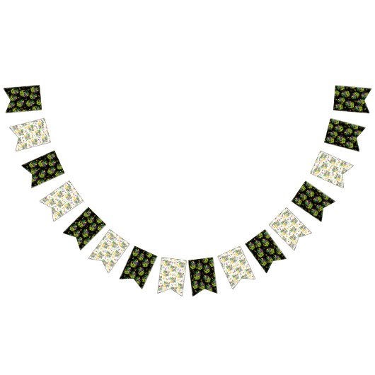 Feestelijke Mardi Gras Vlaggetjes (Alle)