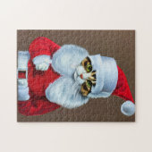Feestelijke Meowy Christmas Cat puzzel (Horizontaal)