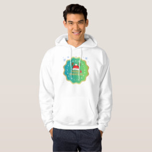 Feestelijke Merry & Bright Christmas Design - Hood Hoodie