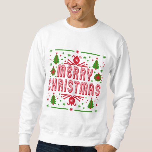 Feestelijke Merry Christmas Design Magic Trui (Voorkant)