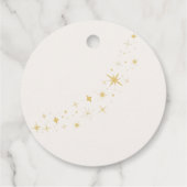 Feestelijke Merry Christmas Favour Tag Bedankjes Labels (Achterkant)