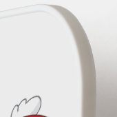 Feestelijke Merry Christmas Pickleball Paddle Desi (Links Detail)