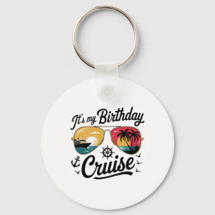 Feestelijke Mijn Verjaardag Cruise Schip Feest 202 Sleutelhanger