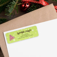 Feestelijke Minimal Christmas Hand Drawn Elf Pet