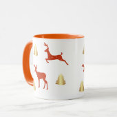 Feestelijke Mok Winter Feestdagen (Voorkant links)