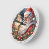 Feestelijke momenten Klok: Kerstvreugde elk uur Ronde Klok (Hoek)