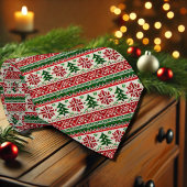 Feestelijke motieven met dennen stropdas