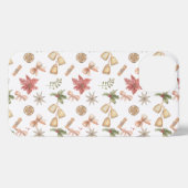 Feestelijke Naadloze Decor patroon traditionele il iPhone Hoesje (Achterkant horizontaal)
