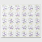 Feestelijke Nar - Mardi Gras - Carnavalsviering Cadeaupapier (Vlak)