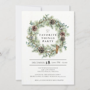 Feestelijke Natural Wreath Holiday Open Huis Uitno Kaart