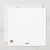 Feestelijke Nieuwjaarskaart 2025 Vrolijke Viering Feestdagenkaart (Achterkant)