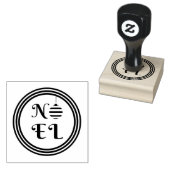 Feestelijke Noel Christmas Rubberstempel (Gestempeld)