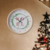Feestelijke Noel Red en Green Holly Wreath