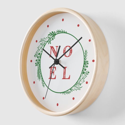 Feestelijke Noel Red en Green Holly Wreath (Hoek)