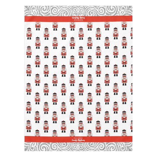 Feestelijke Notenkraker Kerst Tafelkleed (Voorkant)