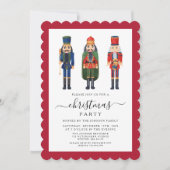 Feestelijke Notenkraker Kerstfeest Kaart (Voorkant)