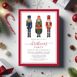 Feestelijke Notenkraker Kerstfeest Kaart