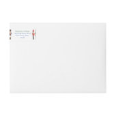 Feestelijke Notenkraker Vakantiekaarten Retouradre (Voorkant)