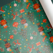 Feestelijke Notenkraker Wonderland Cadeaupapier