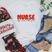 Feestelijke Nurse Holiday T-shirt