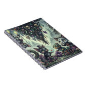 Feestelijke ondersteboven boom 1 notitieboek (Rechterzijde)