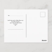 Feestelijke Oorbel briefkaart Mount Kailash medita (Achterkant)