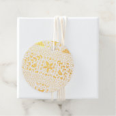 Feestelijke Originele Klassieke Kerstvakantie Bedankjes Labels (Met doos)