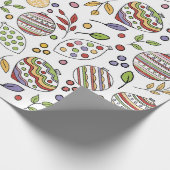 Feestelijke Ornamenten Cadeaupapier (Hoek)