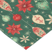 Feestelijke Ornamenten Naadloos Patroon Korte Tafelloper (Hoek)