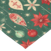 Feestelijke Ornamenten Naadloos Patroon Tafelkleed (Gekanteld)