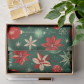 Feestelijke Ornamenten Naadloos Patroon Tissuepapier (Geschenk)