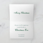 Feestelijke Ornamenten Vier Foto Feestdagen Kaart (Binnen)