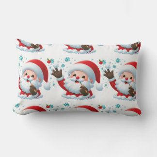 Feestelijke Outdoor Santa Sierkussen Buitenkussen