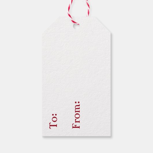 Feestelijke paarden en kerstverlichting cadeaulabel (Achterkant)