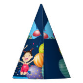 Feestelijke Partymuts met Naam Feesthoedjes (Achterkant)