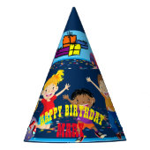 Feestelijke Partymuts met Naam Feesthoedjes (Voorkant)