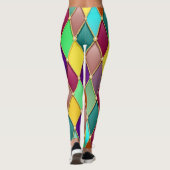 Feestelijke Patroon 1 Pop Mode Leggings (Achterkant)