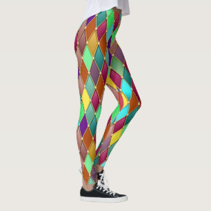 Feestelijke Patroon 2 Pop Mode Leggings